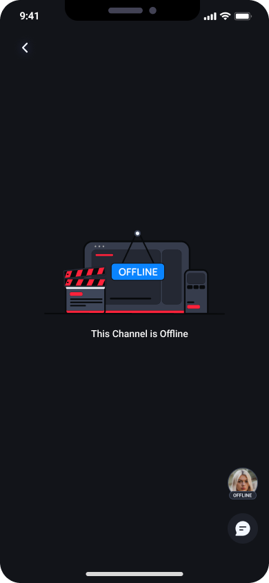 Channel is offline